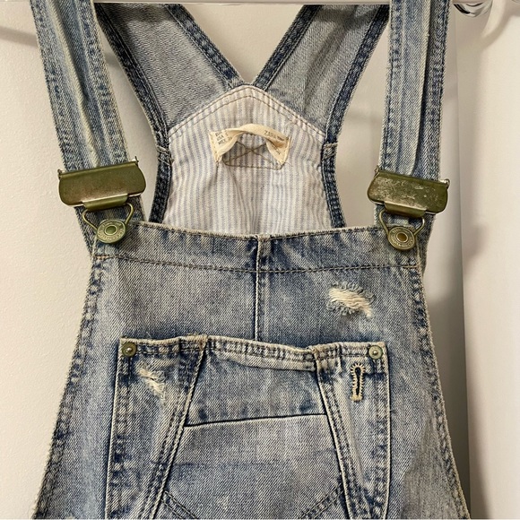 Zara Vintage Collection Denim Overall Skirt - Picture 6 of 6